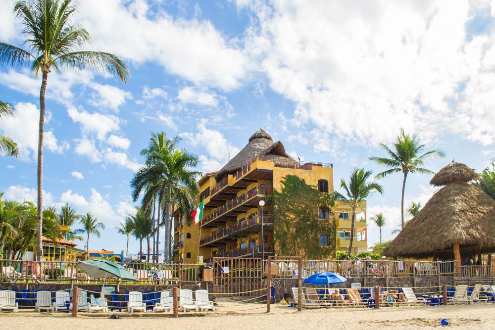 Cabanas Del Capitan Hotel Rincon de Guayabitos Bagian luar foto