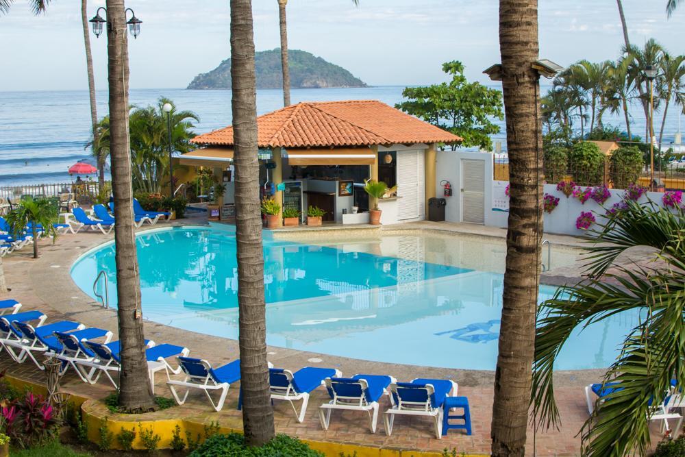 Cabanas Del Capitan Hotel Rincon de Guayabitos Bagian luar foto