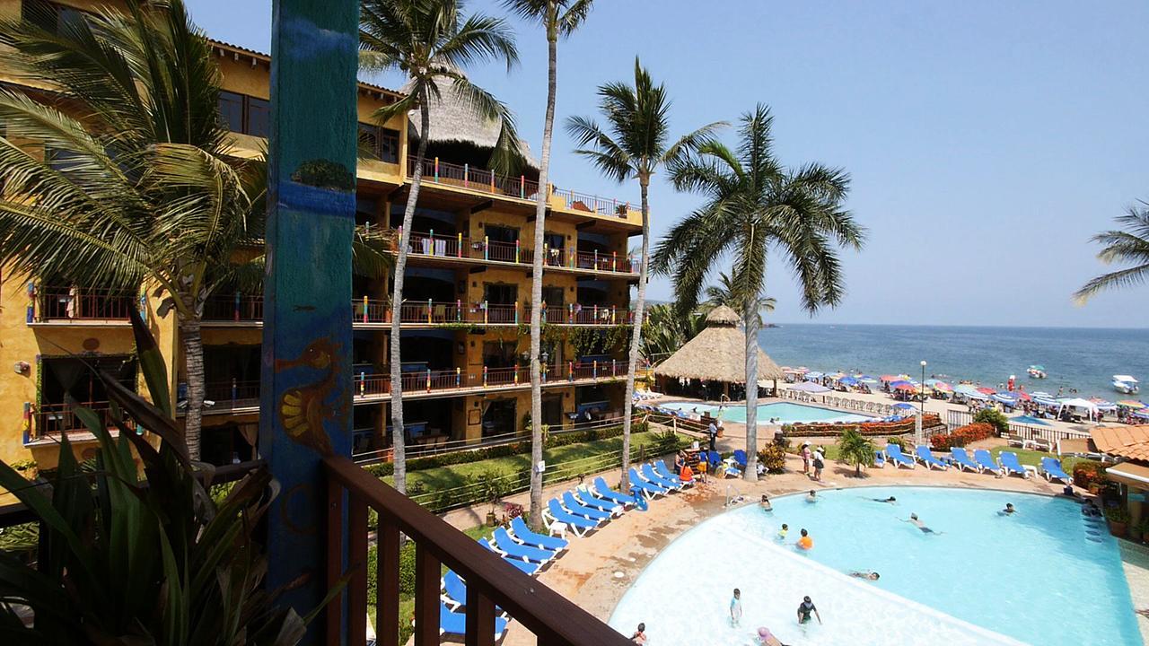 Cabanas Del Capitan Hotel Rincon de Guayabitos Bagian luar foto