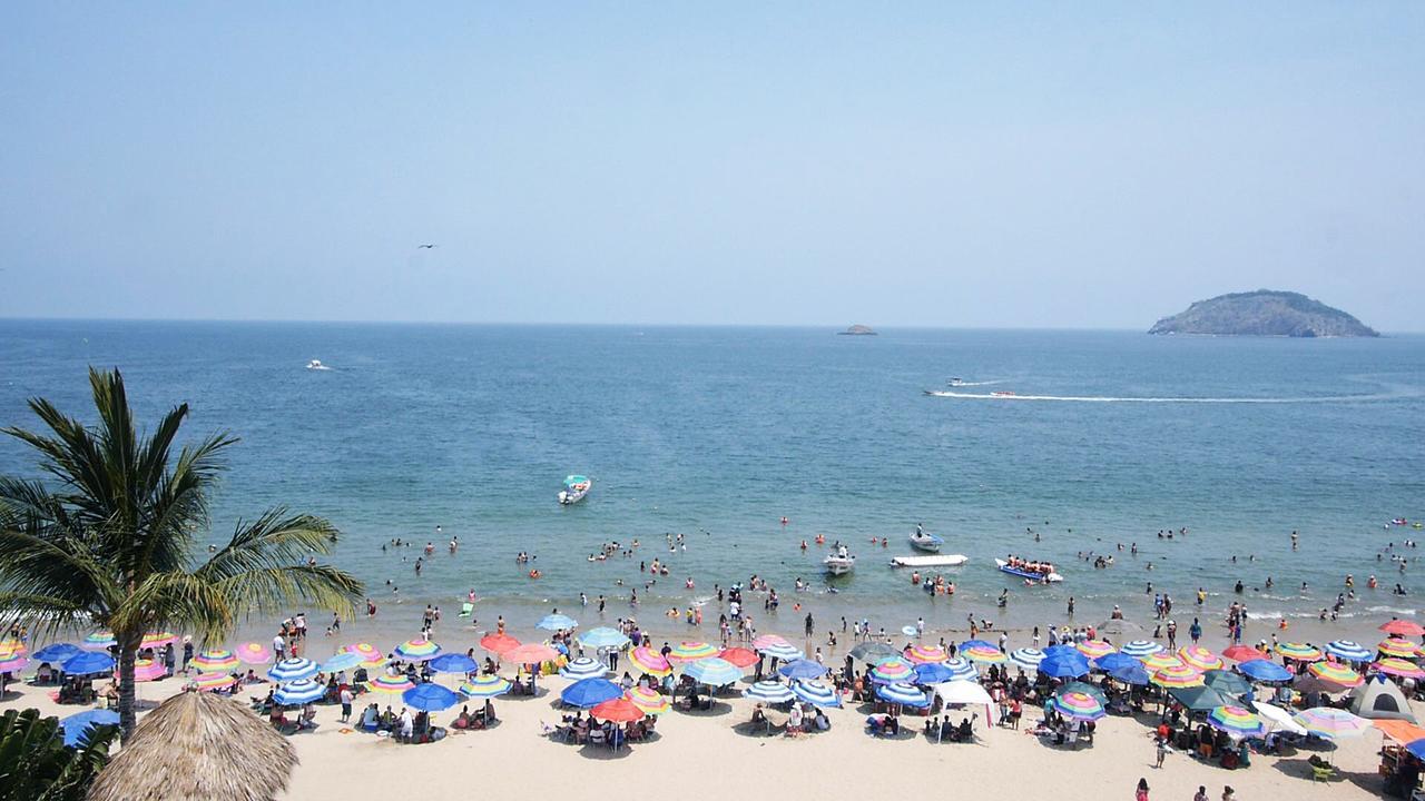 Cabanas Del Capitan Hotel Rincon de Guayabitos Bagian luar foto