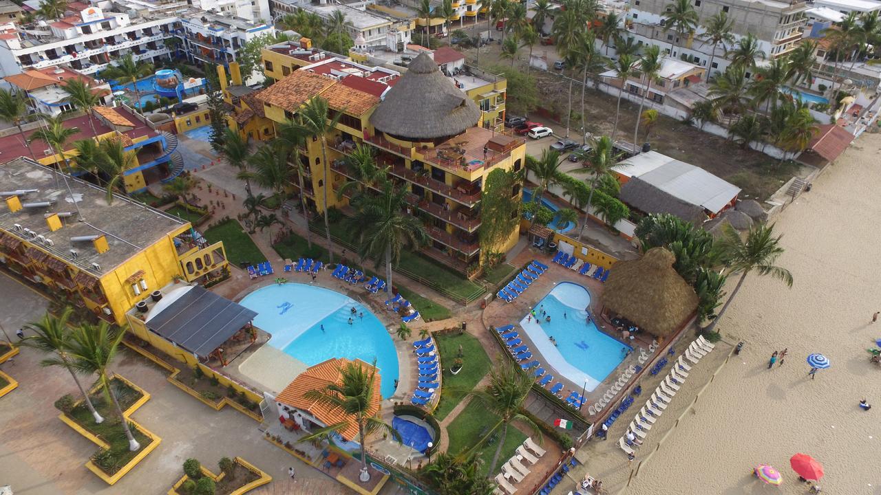 Cabanas Del Capitan Hotel Rincon de Guayabitos Bagian luar foto